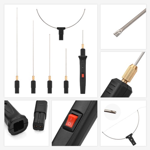 24W Handheld Electric Foam Kit with 5 Straight Tips & 1 Arch G5R4 - Picture 3 of 8