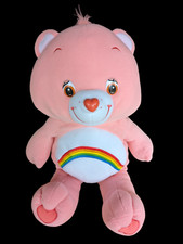 Vintage Care Bears Cheer Bear 22 Plush Rainbow 2003 Stuffed Animal