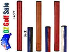 The Grip Master Hybrid Treble Series FL27 Cabretta Leather Non-Taper Putter Grip