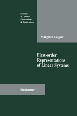 First-order Representations of Linear Systems                                  