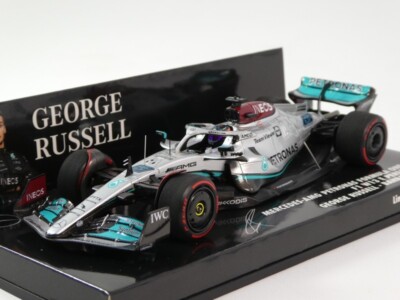 MINICHAMPS Mercedes AMG F1 W13 #63 George Russel Bahrain Gp 2022 1/43 417220163