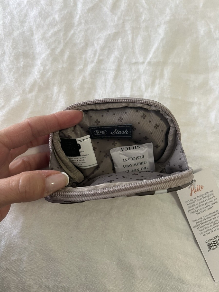 Lug Stash | Beige Camouflage | Coin Purse Multi Use | NWT | eBay