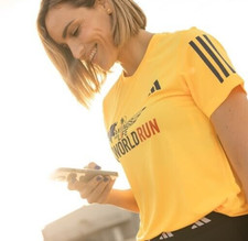 adidas Women's Running Wings for Life World Run Participant Tee JI7631