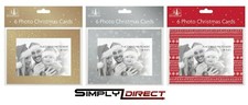 Pk of 6 Photo Frame Christmas …