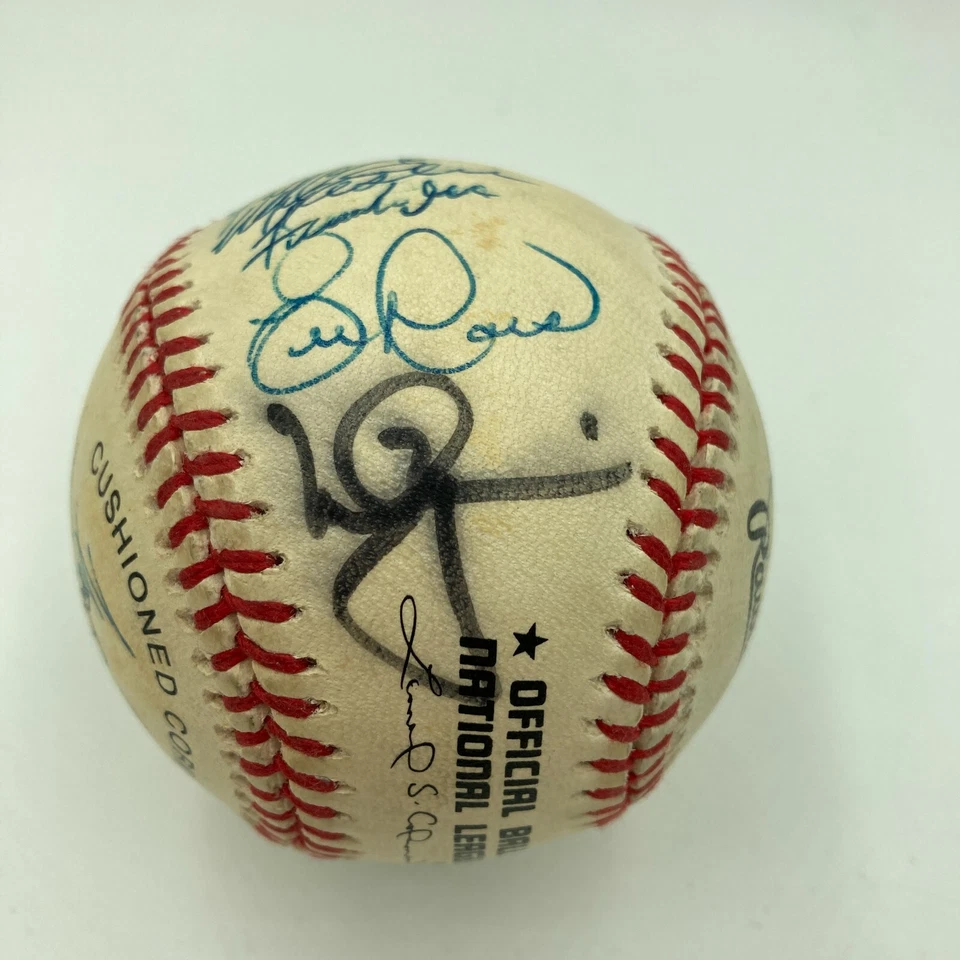 2000 St. Louis Cardinals Team Signed Baseball 22 Sigs Mark McGwire PSA DNA COA - Image 4 of 4