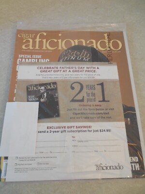 CIGAR AFICIONADO Magazine, MAY/JUNE 2022, GAMBLING GUIDE, PHIL HELLMUTH Cover!