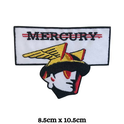 Mercury Racing Patch Mercury Hot Rod Drag Racing logo Iron Sew on Embroidered Patch | eBay