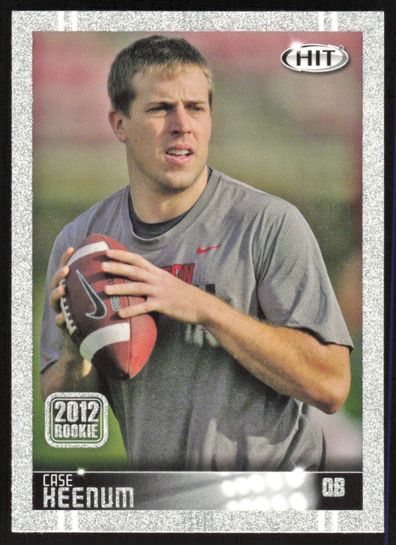 2012 SAGE HIT Silver Case Keenum RC #48 Houston Cougars