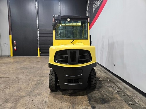 2015 HYSTER H100FT 2 STAGE 10,000LB PNEUMATIC DIESEL FORKLIFT STK 15654 - Picture 3 of 23