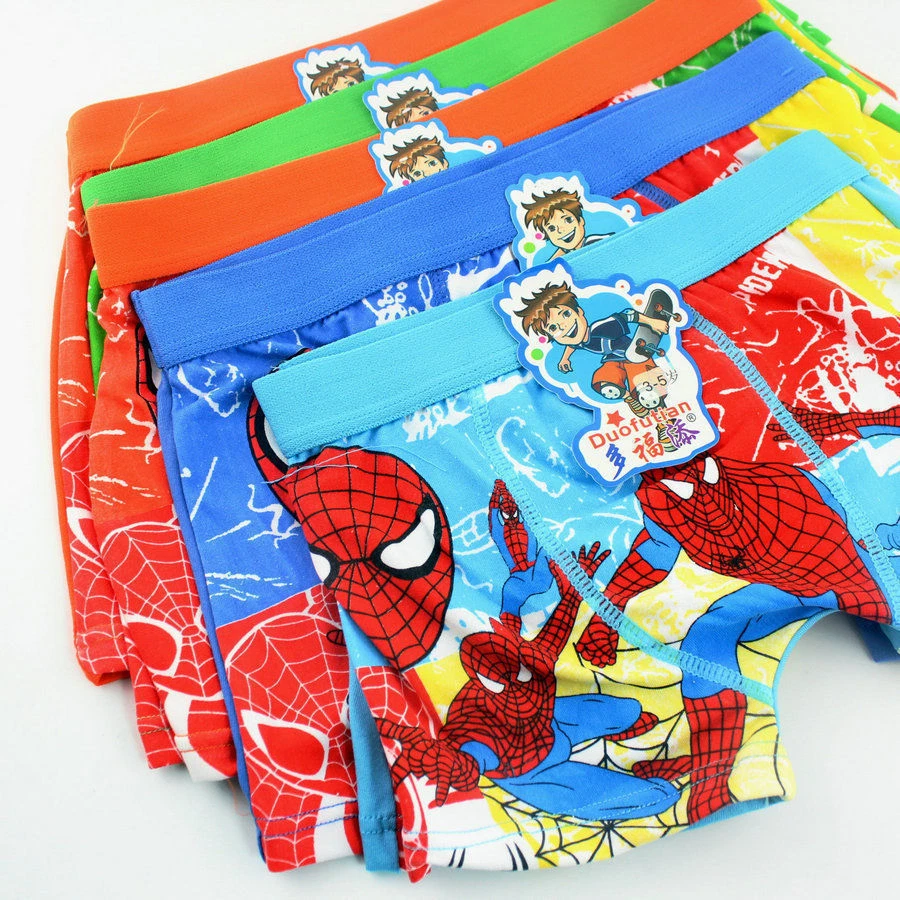 Ropa interior de spiderman hot sale