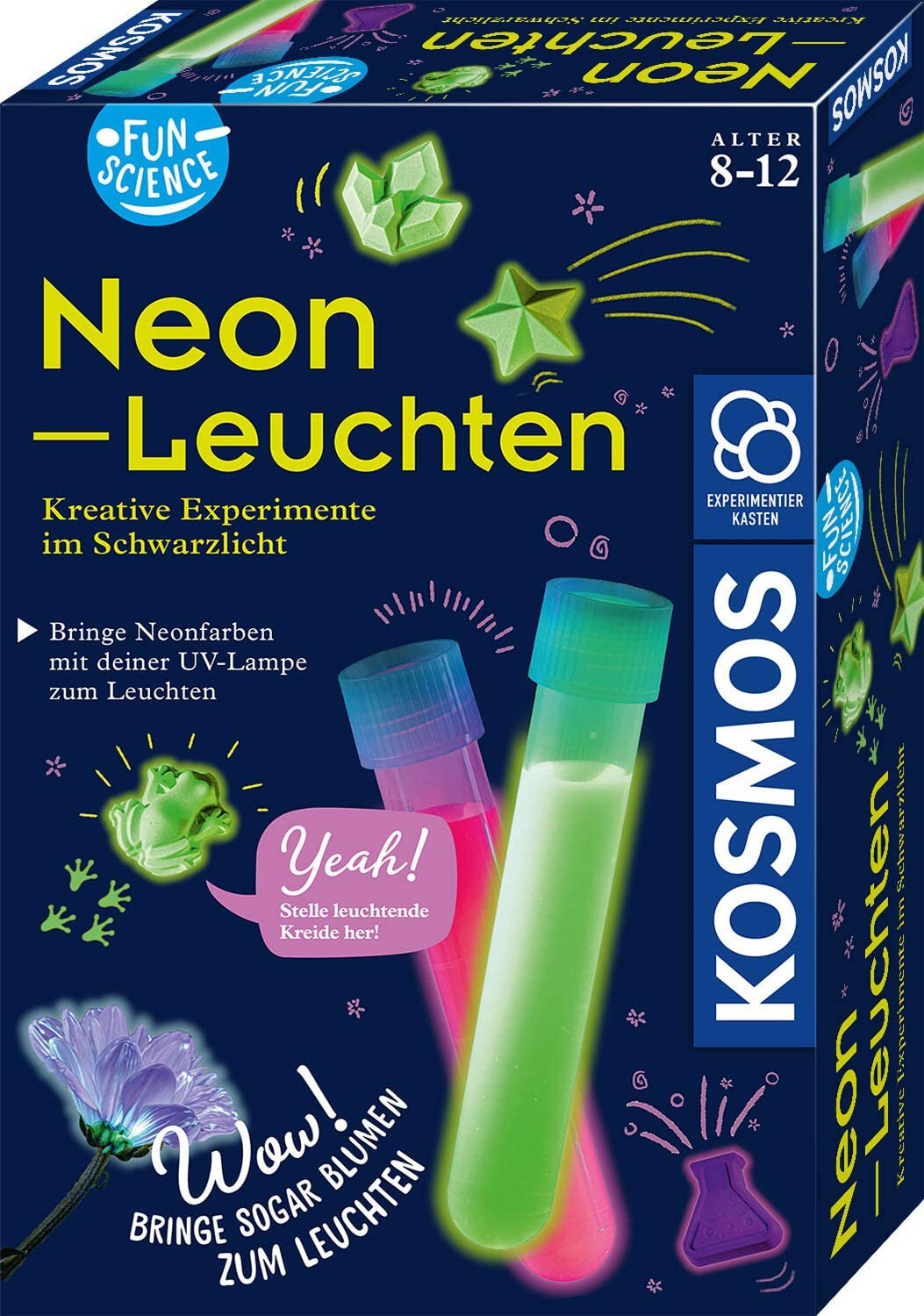 Thumbnail - Kosmos 654191 Fun Science Neon-leuchten Experimentierset Kinder Ab 8
