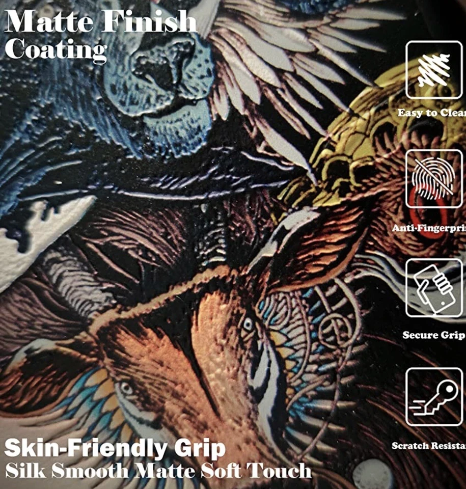 Funda delgada a prueba de golpes con diseño de anime japonés Itsu Phoenix para OnePlus 9 Pro Foto 2 de 4