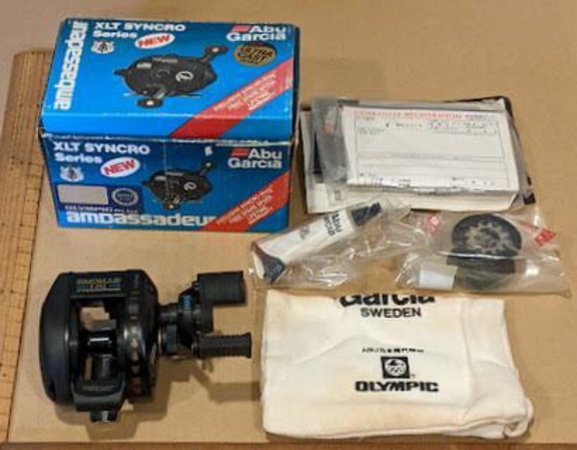 リール Abu Garcia Ambassadeur XLT 1 LH SYNCRO Any info on Ambassadeur XLT 1 Syncro flipping reel?