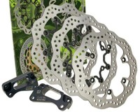 Bremsscheibenkit Wavy Oversize NG Kittmax - 267 / 132 / 4,5Mm 6 Loch
