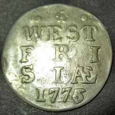 Magic Key Date 1776 Date of Independence! Colonial New York Silver Lion Dime Wes