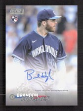2023 Topps Stadium Club #SCBA-BH Brandon Hughes RC Auto