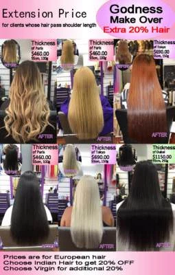 Cbd Human Hair Extension Special Deals For Different Thicknesses
