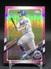 2021 Topps Chrome Pete Alonso New York Mets #53 Pink Refractor