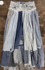 Jaded Gypsy Patched About Skirt
