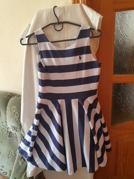 Women Polo Ralph Lauren Dress White Cotton S