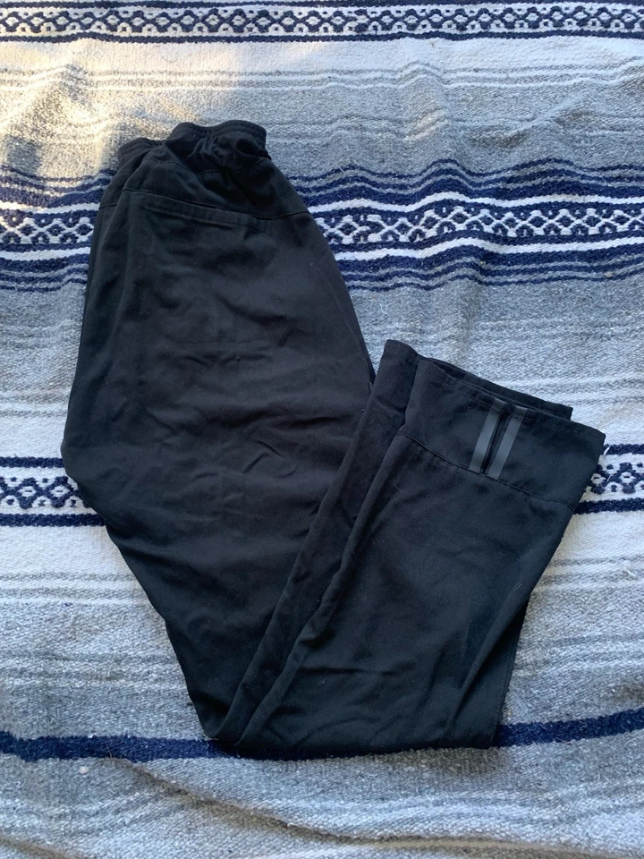 Grey’s Anatomy black scrub bottoms straight leg size M - Image 2 of 3