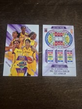 2013 Los Angeles Sparks Pocket Schedule
