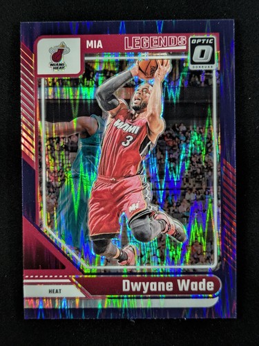 2024-25 Panini Donruss Optic DWYANE WADE Purple Shock Prizm SP Miami Heat #231
