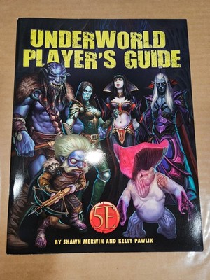 Underworld Player's Guide TPB Kobold Press 5E Dungeons Dragons RPG