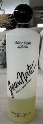 Vintage Jean Nate After Bath Splash  1 Gallon Counter Display 18  Plastic Bottle