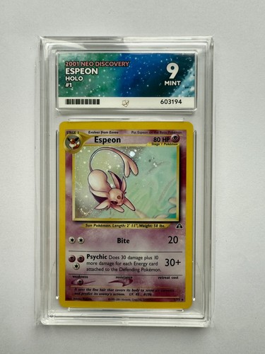 Espeon (Unlimited) graded ACE 9 for sale on eBay