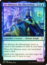 MTG FOIL Syr Elenora, the Discerning  - Throne of Eldraine #067