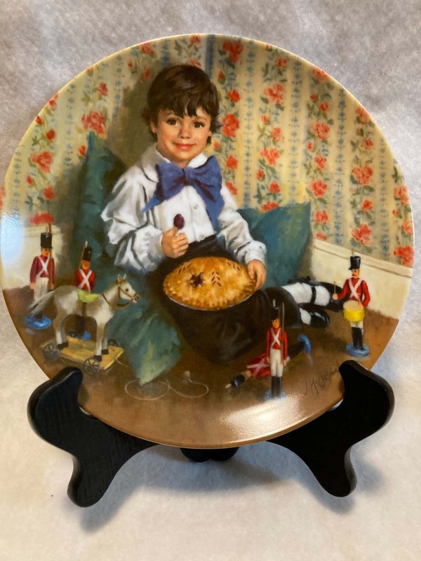 John McClelland's "Little Jack Horner" Collector's Plate