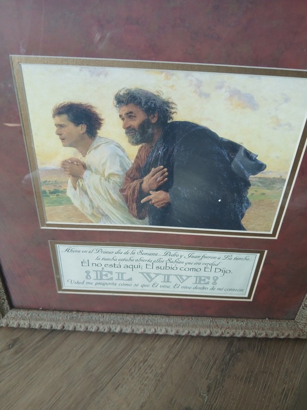 disciplines Peter and John Running the day of resurrection 