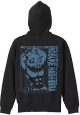 Inosuke Kimetsu no Yaiba Zip Parka Black S Clothing