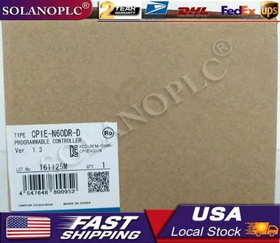 CP1E-N60DR-D 1PCS New original OMRON CP1EN60DRD Fast shipment  US Free TAX
