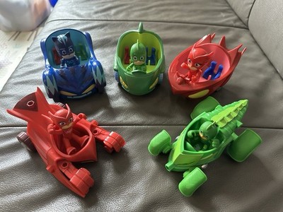 PJ Masks Catboy, Gecko, Eulette Fahrzeuge Mit Figuren