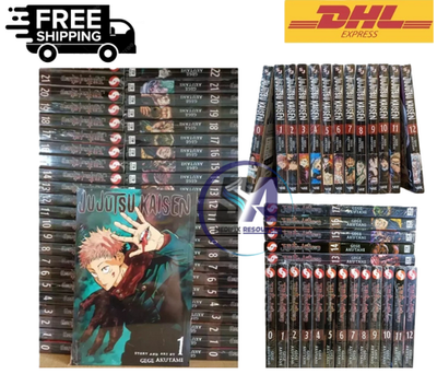 Jujutsu Kaisen Manga English Full Set Vol 0-30 Physical Book