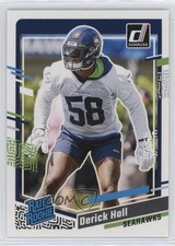 2023 Panini Donruss Rated Rookie Derick Hall #388 0w8