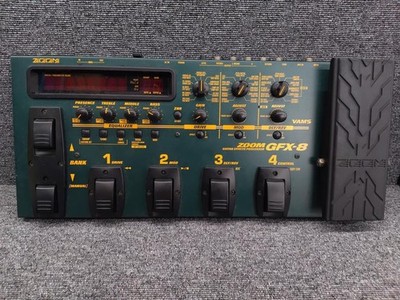 Zoom GFX-8 Guitar Mults Effector Used Digital Audio Instrument Japan