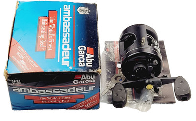 Abu Garcia Black Max 3600 Ambassadeur Baitcasting Reel in Box Boxed BM3600