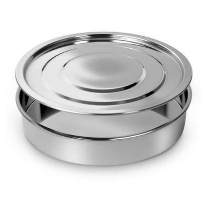 Lab Sieves Pan with Lid,LVDALAB All 304 Stainless Steel Test Sieve, Sample Te...