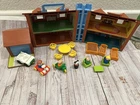 Vintage Fisher Price Little People Tudor House #952 Playset Complete Decal Exc