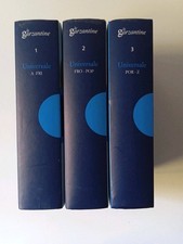 ENCICLOPEDIA GENERALE "L'UNIVERSALE" LE GARZANTINE GARZANTI IN 3 VOLUMI 2012