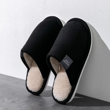 Warm Plush Slippers Men Women Soft Non Slip Indoor Home Bedroom Comfortable Shoe