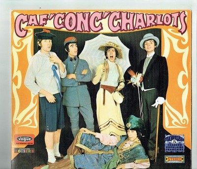 33 Runden Les Charlots LP 12'' Café Conc.. La Route De Penzzac Vogue 266