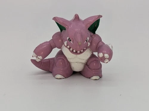 Vintage Nidoking Authentic TOMY Pokemon Figure CGTSJ Nintendo Pencil Topper Toy