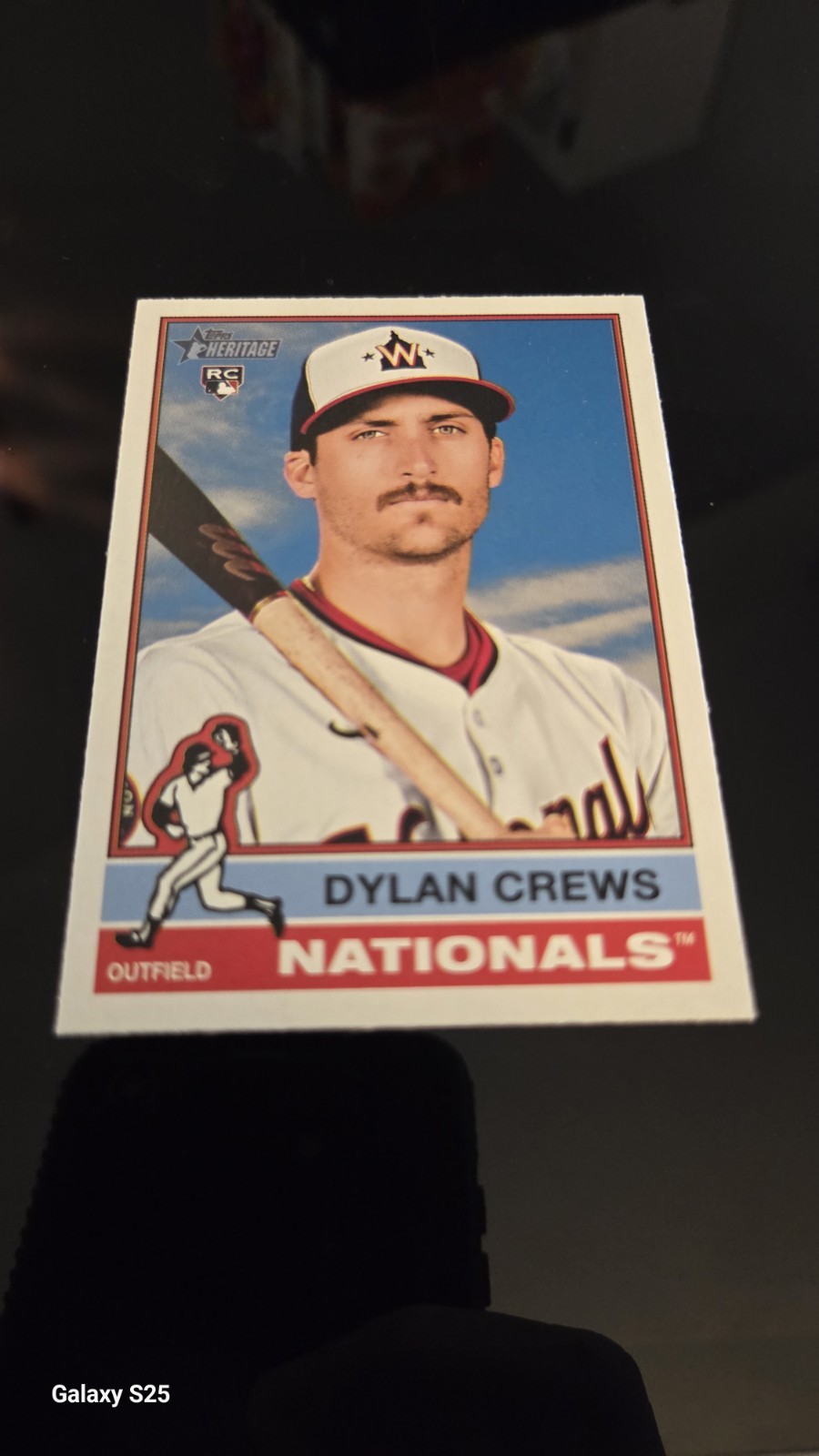 2025 Topps Heritage - Dylan Crews #247 (RC)