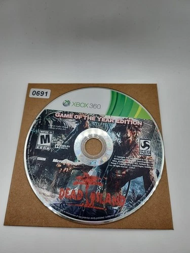 dead island xbox 360 Disc ONLY NO Usps TRACKING