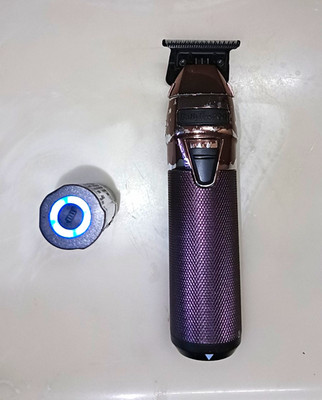 BaBylissPRO FXONE Cordless T-Blade Trimmer Metallic Purple. Battery(Optional)