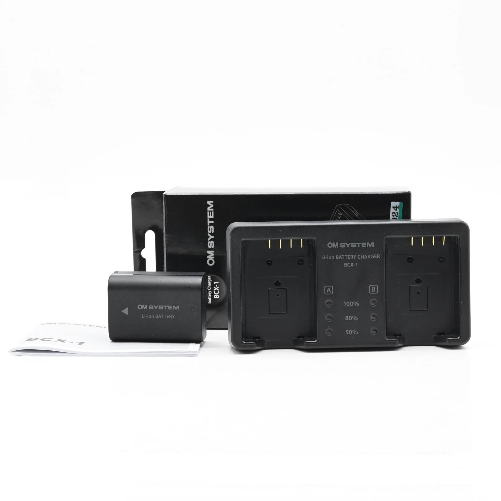 Olympus BCX-1 Battery and Charger - Thumbnail 2